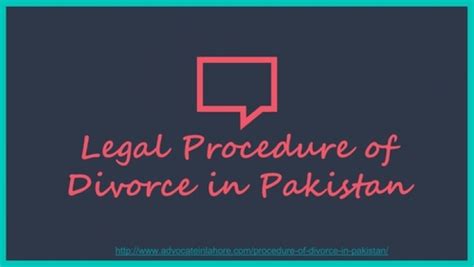 Procedure Of Divorce In Pakistan Get Legal Guide For Divorce