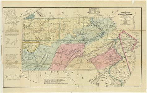 Colonial Map Of Pennsylvania Ranee Casandra