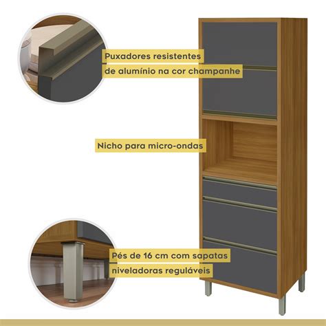 Cozinha Modulada Ngulo Pe As A Reos Balc Es Paneleiro