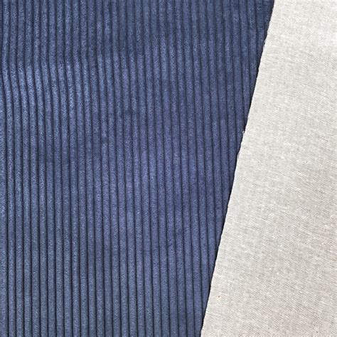 Blue Corduroy Velvet Upholstery Fabric Wide Wale Corduroy Etsy Canada