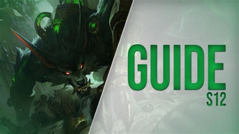 Warwick Jungle S12 Build Runes Et Stuff Guide Lol Millenium