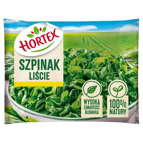 Hortex Szpinak liście 450 g Zakupy online z dostawą do domu