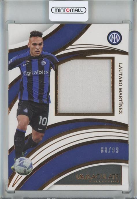 Mint Panini Immaculate Collection Soccer Lautaro