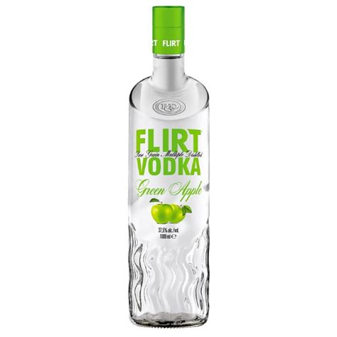 Flirt Vodka Green Apple 1l375 Jays