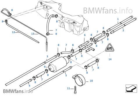 Fuel Pipe Diesel Pump Bmw 5 E39 530d M57 Europe