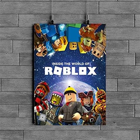 Roblox Game Poster Vintage Classic Framed Or Unframed Glossy Poster A1