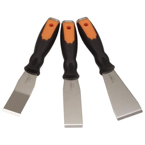 Stainless Steel Scraper Set 3 Pc By Vim Tools