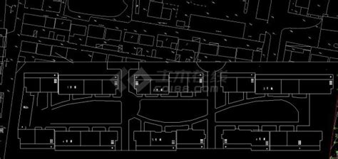 某个住宅小区的cad设计总平面图纸住宅小区土木在线