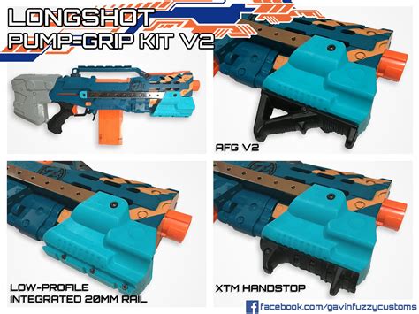 Nerf Longshot Pump Grip Kit V2