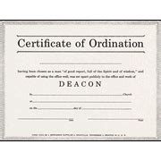 Deacon Ordination Certificate (pkg. of 6) - Christianbook.com