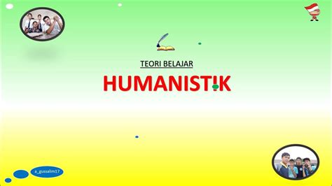 Teori Belajar Humanistik Abraham Maslow Youtube