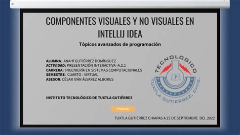 Componentes Visuales Y No Visuales