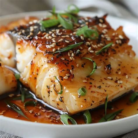 Ginger Soy Glazed Cod A Flavorful And Healthy Seafood Dish Recipe In