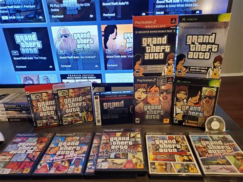 My GTA Collection so far : r/GTA