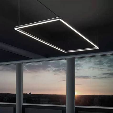 Commercial TUV SAA DLC Led Linear Pendant Office Lighting Architectural