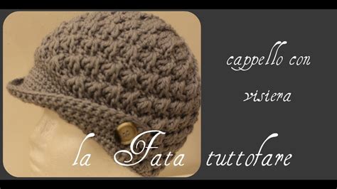 Tutorial Cappello Visiera Alluncinetto