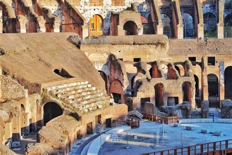 Seating in the Colosseum - Colosseum Rome Tickets