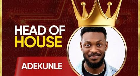 Adekunle Becomes Big Brother Naija All Stars First Head Of House