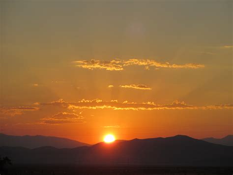 Sunrise, Star Peak RV Park, Nevada desert – STAR PEAK RV PARK