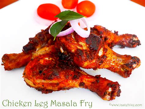 Chicken Masala Leg Fry Indian Kerala Style Kozhikkalu Masala Puratti