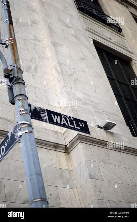 Wall Street, New York Stock Photo - Alamy