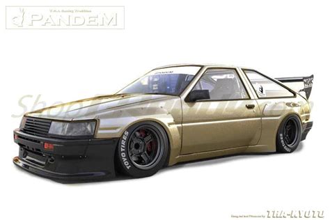 Rocket Bunny Pandem Toyota Ae86 Corolla Levin Hatchback Complete A