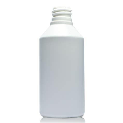 100ml White HDPE Round Plastic Bottle Amphorea 0161 367 9093