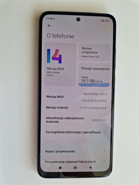 Smartfon Xiaomi Redmi Note 10s 6128gb 643 Szerokie • Olxpl