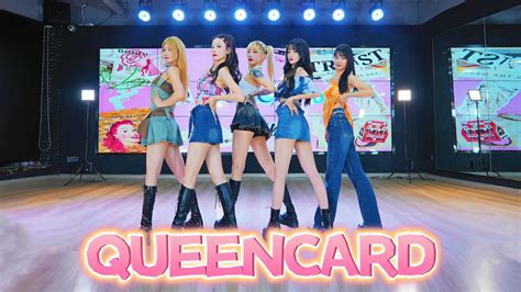 火爆全网的韩国女团gidle新曲queencard舞蹈翻跳来啦！ 舞蹈视频 搜狐视频