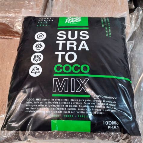 Sustrato Fibra De Coco Mix Perlita Santa Planta Indoor MercadoLibre