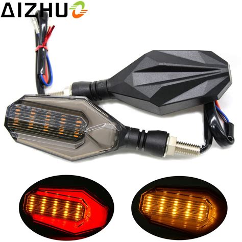 Universal V Motorcycle Turn Signal Light Amber Light Led Decorative