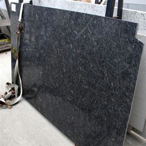 Polished Steel Grey Granite Slabs, For Kitchen, Thickness: 15mm at Rs ...