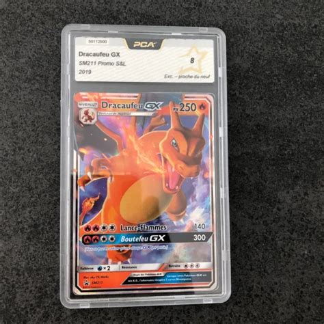 Carte Pokemon Pca Dracaufeu Charizard Gx Sm Destin Es Occultes