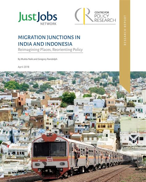 Migration Junctions In India And Indonesia Reimagining Places