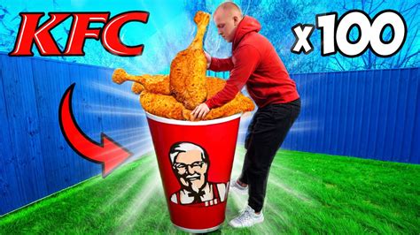 Géant KFC Bucket Comment fabriquer le plus grand pilon KFC DIY au