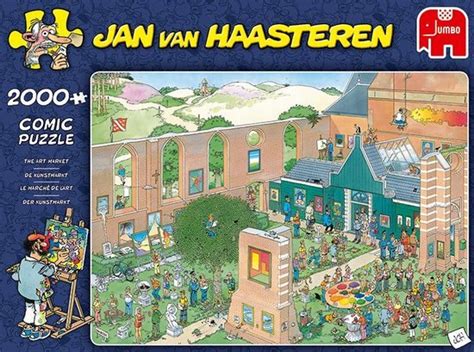 Jan Van Haasteren De Kunstmarkt Puzzel Stukjes Bol