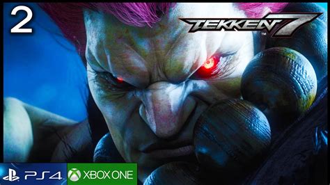 TEKKEN 7 Modo Historia Parte 2 Español Gameplay Akuma vs Heihachi vs