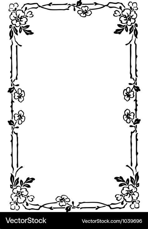 Art Nouveau Frame Vector Free - Infoupdate.org