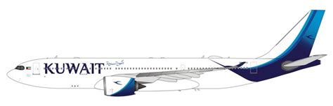 Phoenix Models 11774 Airbus A330 800neo Kuwait Airways 9K APG