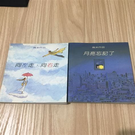 【二手 圖文書】幾米作品 月亮忘記了 向左走向右走 絕版愛藏版 蝦皮購物