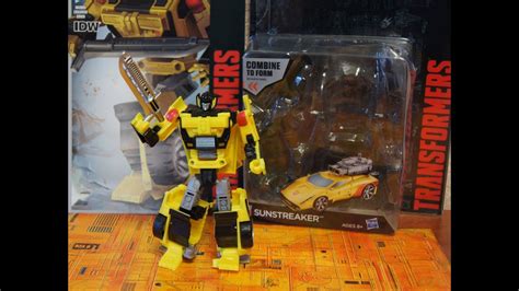 Hasbro Transformers Generation Combiner Wars Sunstreaker Youtube