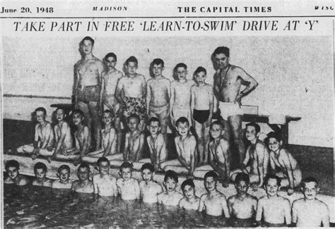 Swimming Lessons Historical Nude Male Swimming Images