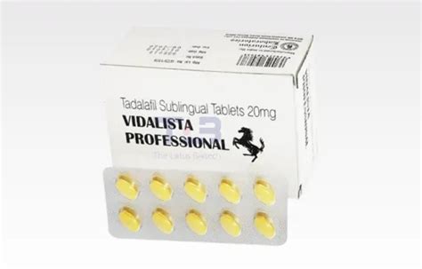 Vidalista Professional Mg Tablets The Lotus Biotech