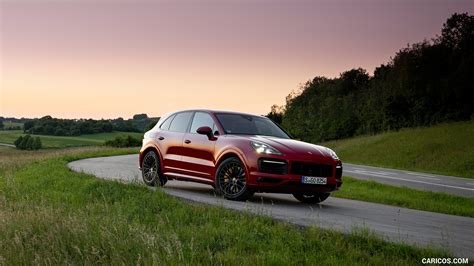 2021 Porsche Cayenne GTS (Color: Carmine Red) - Front Three-Quarter ...