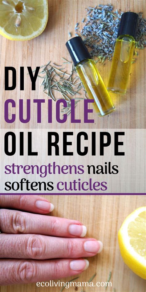 Diy Cuticle Oil Recipe With Essential Oils Cuticle Oil Nail Oil