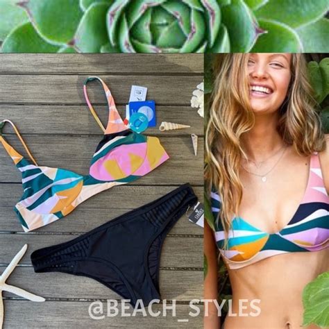Rip Curl Swim Rip Curlinto The Abyss Surf Cheeky Bikini Set Poshmark
