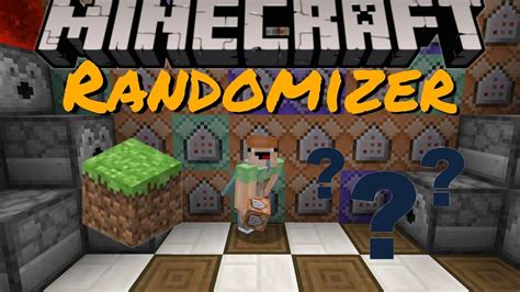 How To Make A Randomizer In Minecraft Command Block Tutorial Youtube