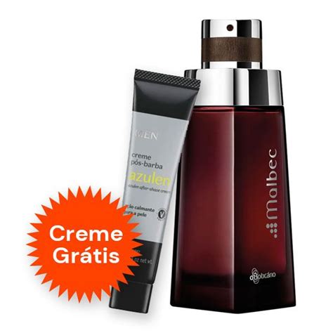 O Boticário Malbec Eau de Toilette 100ml Creme Pós Barba Azulen 40g