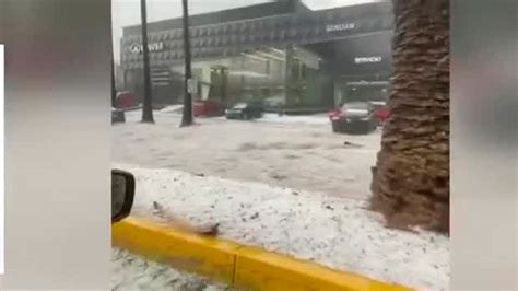 Fachada De Plaza Galerías Diana Queda Destruida Tras Paso De Otis