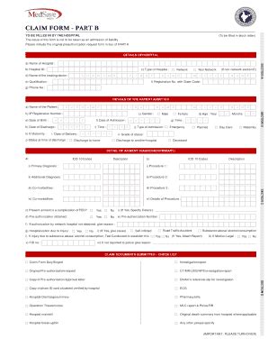 Fillable Online Medsave Claim Track Fax Email Print Pdffiller